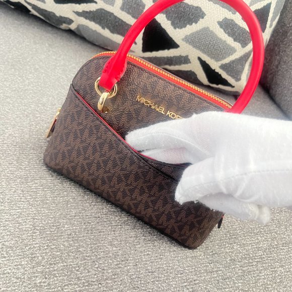 100% AUTHENTIC NWT Michael Kors Ladies New Mini Shell Hand Messenger Bag - Picture 5 of 13